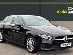 Cosmos black metallic Used 2018 Mercedes A200 Executive Hatchback | £14,000 (Fair price)
