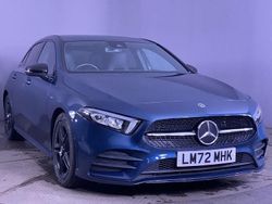 Blue Used 2022 Mercedes A180 Executive Hatchback | £22,499 (A bit pricey)