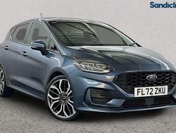 Blue Used 2021 Ford Fiesta ST-Line X Hatchback | £14,069 (Fair price)
