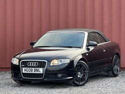 Black Used 2008 Audi A4 Cabriolet S-Line Cabriolet | £5,995 (Expensive)