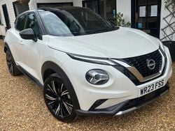 White Used 2023 Nissan Juke Tekna+ SUV | £19,998 (Expensive)