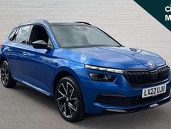 Blue Used 2022 Skoda Kamiq Monte Carlo SUV | £18,141 (Fair price)