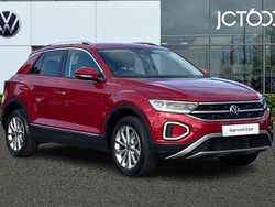 Red Used 2024 VW T-Roc Style SUV | £21,462 (Fair price)