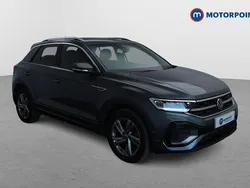 Grey Used 2022 VW T-Roc R-line SUV | £23,999 (Fair price)