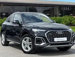 Black Used 2024 Audi Q5 Sportback S-Line SUV | £37,480 (Super price)