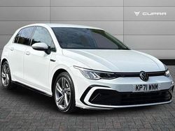 White Used 2021 VW Golf VIII R-line Hatchback | £17,695 (Fair price)