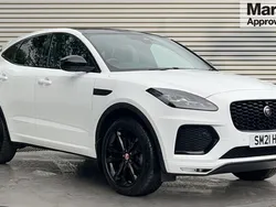 White Used 2021 Jaguar E-Pace R-Dynamic SUV | £22,450