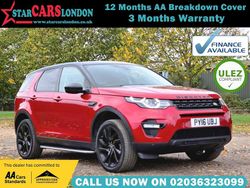 Red Used 2016 Land Rover Discovery Sport HSE SUV | £9,900 (Fair price)