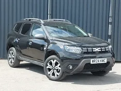 Black Used 2024 Dacia Duster Journey SUV | £17,298 (A bit pricey)