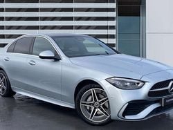 Silver Used 2024 Mercedes C300e AMG Line Premium Plus Sedan | £37,412 (Fair price)