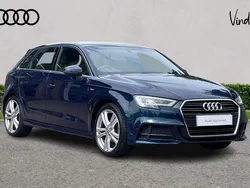 Blue Used 2019 Audi A3 S-Line Hatchback | £17,900 (Fair price)