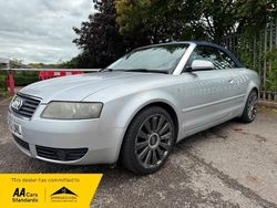 Silver Used 2003 Audi A4 Cabriolet Sport Cabriolet | £2,695