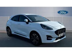 White Used 2021 Ford Puma ST-Line Coupe | £15,462 (Fair price)