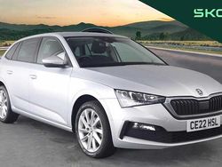 Brilliant silver metallic Used 2022 Skoda Scala SE L Hatchback | £12,495 (Fair price)