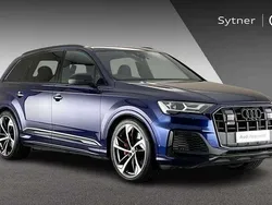 Blue Used 2023 Audi SQ7 Black Edition SUV | £62,500 (Good price)