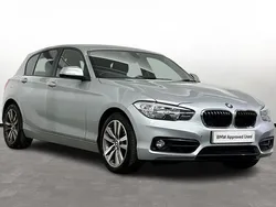 Silver Used 2017 BMW 118 Sport Line Hatchback | £11,100 (Good price)