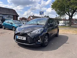 Black Used 2019 Toyota Yaris Hatchback | £10,295 (Fair price)