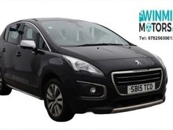 Black Used 2015 Peugeot 3008 Active SUV | £3,695 (Fair price)