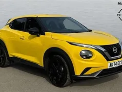 Pearl iconic yellow Used 2025 Nissan Juke Tekna SUV | £19,812 (Expensive)