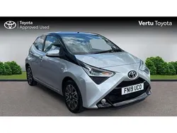 Silver splash Used 2019 Toyota Aygo X-clusiv Hatchback | £10,241 (Fair price)