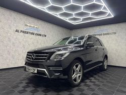 Black Used 2015 Mercedes ML350 AMG line SUV | £14,499 (Fair price)