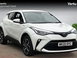 White Used 2020 Toyota C-HR+ Design SUV | £18,243