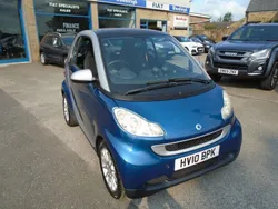 Blue Used 2010 Smart ForTwo Coupé Passion Coupe | £2,995 (Fair price)