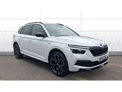 White Used 2021 Skoda Kamiq Monte Carlo SUV | £14,695 (Fair price)