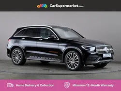 Black Used 2020 Mercedes GLC300 AMG Line Premium SUV | £26,176 (Good price)