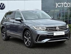 Grey Used 2021 VW Tiguan Allspace R-line SUV | £28,430 (Good price)