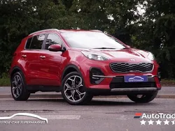 Red Used 2021 Kia Sportage GT-Line SUV | £16,799 (Fair price)