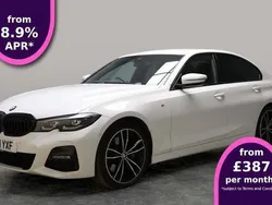 White Used 2021 BMW 320 M Sport Sedan | £25,610 (Fair price)