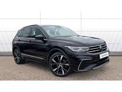 Black Used 2023 VW Tiguan R-line SUV | £27,433 (Fair price)