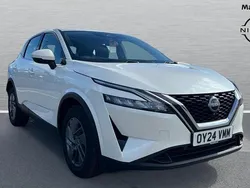 White Used 2024 Nissan Qashqai Acenta Premium SUV | £20,303 (Fair price)