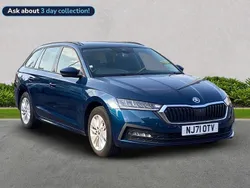 Blue Used 2021 Skoda Octavia SE Estate | £13,188 (Fair price)