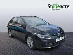 Black Used 2021 VW Golf VIII Life Estate | £13,000 (Fair price)
