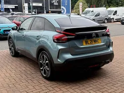Blue Used 2021 Citroën e-C4 Shine Hatchback | £11,595 (Fair price)