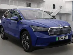 Blue Used 2024 Skoda Enyaq iV SUV | £28,499 (Fair price)