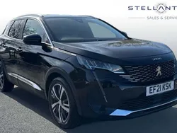 Black Used 2021 Peugeot 3008 Allure Premium SUV | £16,092 (Good price)