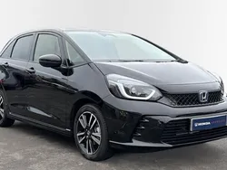 Solid crystal black Used 2024 Honda Jazz Advance Hatchback | £23,191 (Fair price)