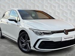 White Used 2021 VW Golf VIII R-line Hatchback | £22,700 (Fair price)