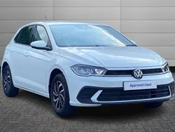 White Used 2024 VW Polo Life Hatchback | £19,395 (Good price)