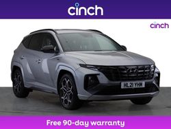 Silver Used 2021 Hyundai Tucson N Line SUV | £16,299 (A bit pricey)