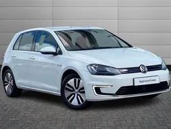 Pure white Used 2014 VW e-Golf Hatchback | £7,695 (Good price)