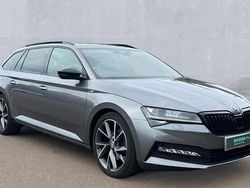 Graphite grey metallic Used 2023 Skoda Superb SportlinePlus Estate | £30,650 (Expensive)