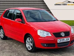 Red Used 2009 VW Polo Match Hatchback | £2,995 (Fair price)