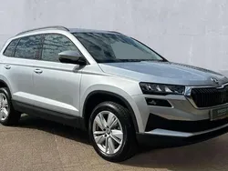Brilliant silver metallic Used 2025 Skoda Karoq SE SUV | £22,990 (A bit pricey)