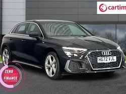 Black Used 2023 Audi A3 Sportback S-Line Hatchback | £20,990 (Fair price)