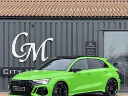 Green Used 2022 Audi RS3 Sportback Sport Hatchback | £51,990 (Good price)