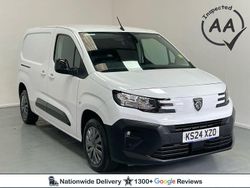 White Used 2024 Peugeot Partner S MPV | £17,450 (Expensive)